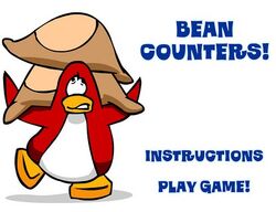 Club Penguin Bean Counters Gameplay on Make a GIF