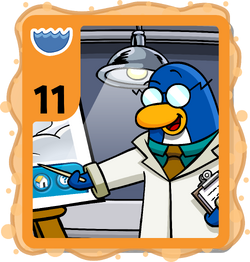 Club Penguin Card-Jitsu Trading Cards - Crispy Boy 