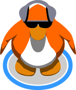 What the DJ Penguin might look like in Club Penguin