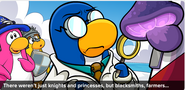 Another advertisement in the Club Penguin Times