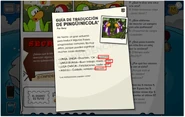 Secreto en la Edición #432 del Diario de Club Penguin.