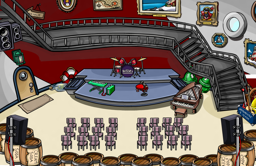 Party Rooms, Club Penguin Wiki