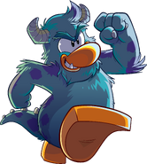 As seen in issue 401 of the Club Penguin Times, along with the Sulley Mask