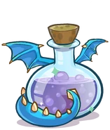 Potion of Blue Puffle Dragon