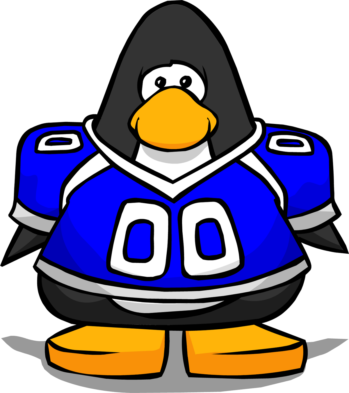 Blue Football Jersey Club Penguin Wiki Fandom