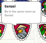 The stamp in the Stamp Book