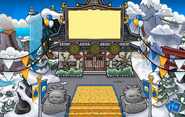 Waddle On Party Dojo Courtyard