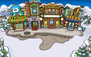 Plaza with Puffle Hotel