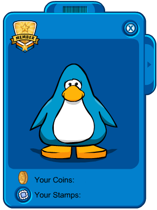 Club Penguin collector cards Stock Photo - Alamy