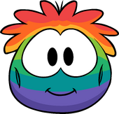Rainbow Puffle Costume clothing icon ID 4810
