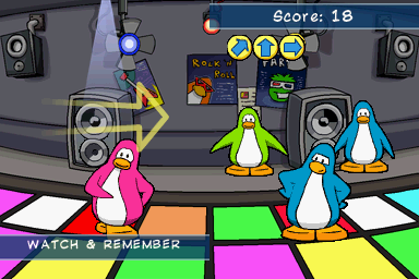 Dance Challenge | Club Penguin Wiki | Fandom