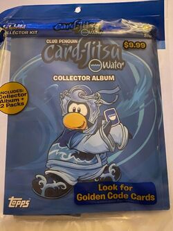 EPF Agents - 2011 Topps Club Penguin Card-Jitsu Water Second Wave