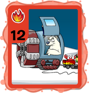 9 years ago today, the mini-game, Card-Jitsu Snow was released. Penguins  could take on the Snow Minions: Scrap, Sly and Tank, as well as their  leader, Tusk in a match with two