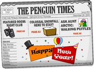 As seen in issue 63 of the Club Penguin Times