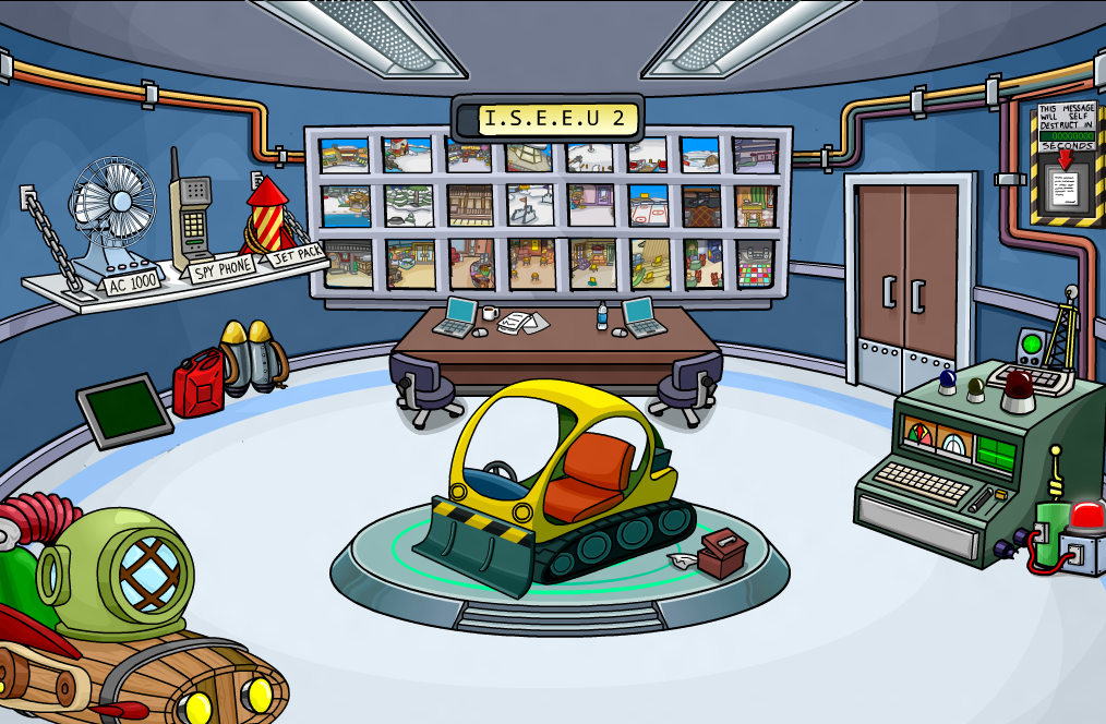 Club Penguin Edits on X: Book Room