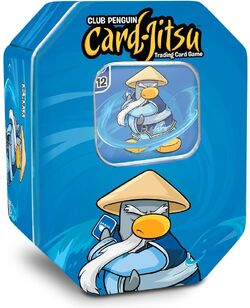 BOX 24 packs Topps Disney Club Penguin Cards CARD-JITSU TCG Collection