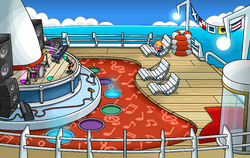 VISIT OLD PARTY ROOMS (MUSIC JAM CRUISE SHIP 2016) IN 2017 - CLUB PENGUIN 