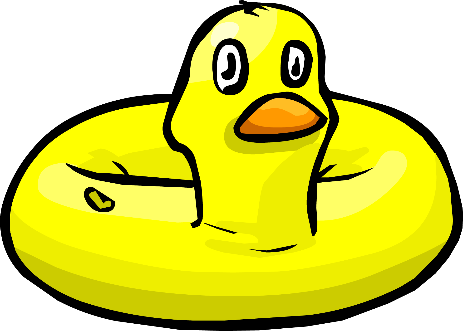 16 years ago today, the first ever Summer Party started. Penguins could  obtain the Blue Lei, Yellow Inflatable Duck, Orange Water Wings and Red  Whistle. As well as waddle in the new