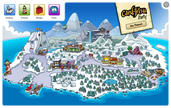 Club Penguin Island Map Wiki PNG - Free Download in 2023