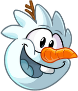 Puffle sonriendo