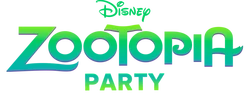 Zootopia Party Logo