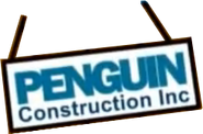 The Penguin Construction Inc. Logo