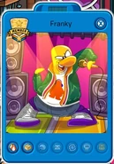 Actual Tarjeta de jugador de Franky