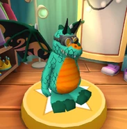 Artysaurus con su estilo de dragón.