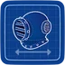 Blueprint Diving Helmet icon