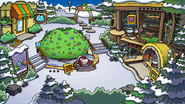 Concept art of the Puffle Park, as seen on the What's New Blog