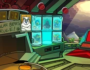 The containment cells where the agents were held