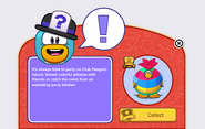 Club Penguin Island Party entertainment collect