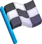 Bandera de Carrera Emoji