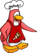 CPT 146 chef gesture.png (273 KB) As seen in issue 146 of the Club Penguin Times, along with the Chef Hat