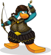 As seen in the September 2013 Penguin Style catalog, along with The Maiden and Regal Armor