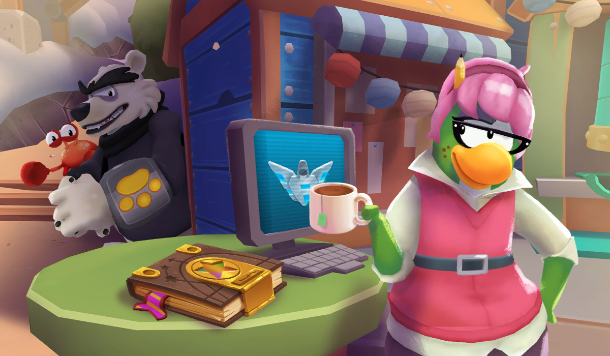 Book Room, Club Penguin Wiki