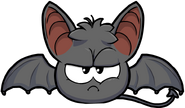 The Bat Puffle as it appears on the Puffle Bat Tee