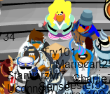 Sensei at the Card-Jitsu Party 2013 on server, White Out