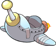 The Brown Puffle jet