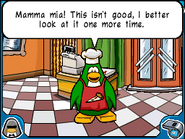 The chef worrying about being unable to read his delivery guy's handwriting