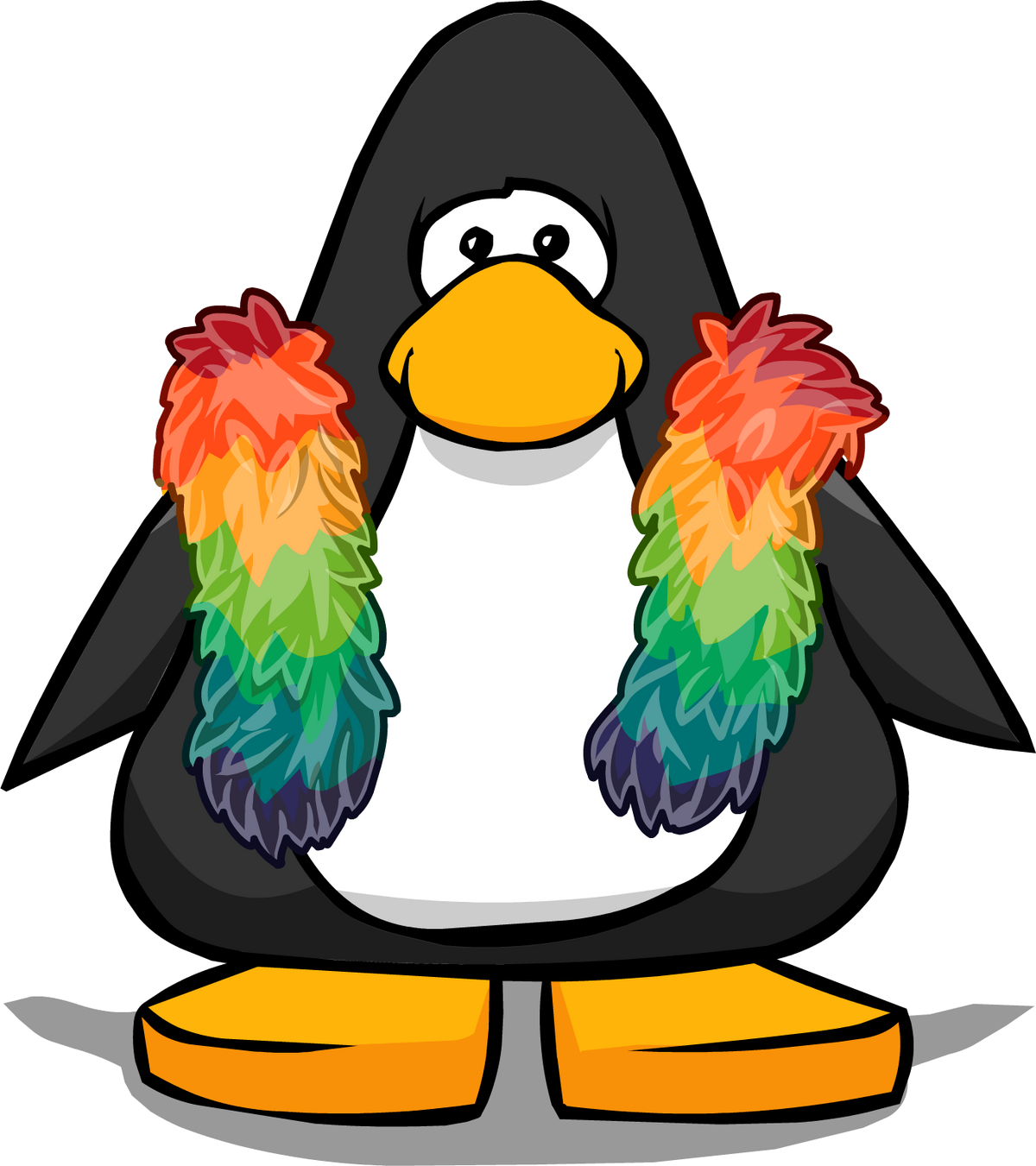 Fanart Rainbow Penguin P-p Sprites - Club Penguin Penguin Dance Clipart,  clipart, png clipart