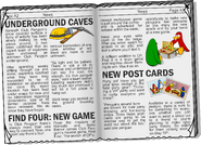 Issue 28 continued ("UNDERGROUND CAVES" section)