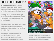 The Support Story of Issue #424 of the Club Penguin Times