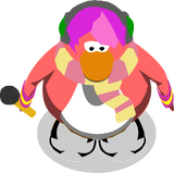 Cadence with a Microphone in-game