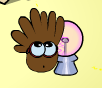 Brown Happy.png (5 KB) A Brown Puffle playing