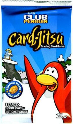 Club Penguin Card-Jitsu Trading Card Game Fire Series 3 Booster