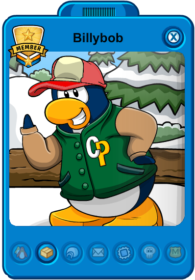 Billybob, Club Penguin Wiki