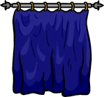 Blue Curtain