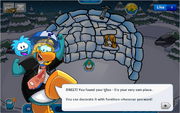 Introduction to Club Penguin Dec 19 2013 Igloo