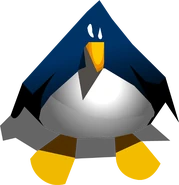 Um pinguim do Experimental Penguins.